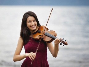 Fiddler Jocelyn Pettit performs as part of this year's Festival du bois, March 3-5 at Mackin Park.