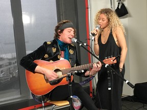Gay Nineties frontman Parker Bossley, with Madison Sheane, perform live on The Vancouver Sun's Facebook page.