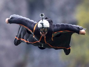 The body of wingsuit base jumper Graham Dickinson was found last Thursday on a cliff in the Tianmen Mountain National Forest Park in the central province of Hunan.