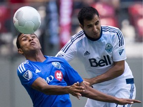 The Vancouver Whitecaps sorely missed the defensive presence of Steven Beitashour, right, after he departed to Toronto FC for the 2016 season.
