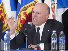 Kevin O’Leary’s already moved on. During a 45-minute interview, he barely mentioned the leadership contest and never mentioned the names of any of the other candidates.