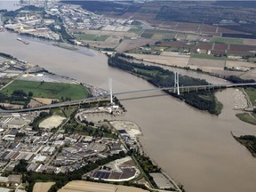 A conceptual design of the proposed Massey Bridge project under the Liberal government.