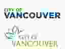 The new City of Vancouver wordmark (top), which replaces a decade-old design (below).