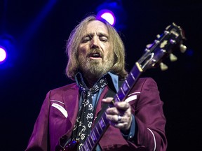om Petty and the Heartbreakers  in concert at Rogers Arena in Vancouver,  B.C. on August  14,  2014.