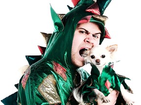 John van der Put performs as Piff the Magic Dragon.