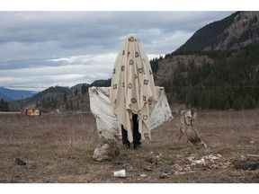 #Haunted_Haunted by Tania Willard will be installed at the Granville South Entrance, Waterfront, as part of the Capture Canada Line Public Art Project as part of the 2017 Capture Photography Festival.
