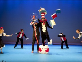 Dr. Seuss¹ The Cat in the Hat returns Feb. 26-Mar. 26 at The Waterfront Theatre on Granville Island.