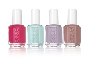 The lineup of shades from the Resort 2017 Collection from essie.