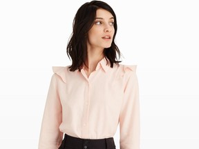 Evira shirt, $159.50 at Club Monaco, clubmonaco.com