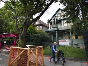 An architecture professor at the University of British Columbia says about a quarter of detached homes in Vancouver could be torn down in just over a decade.