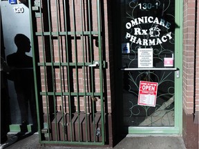Omnicare Pharmacy was fined by its building's strata corporation after complaints by residents about loitering, littering, noise and 'alarming' disturbances outside the business.