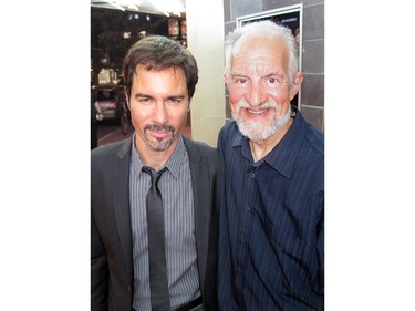 Bill Millerd with actor Eric McCormack (TV’s Will & Grace) in 2010.