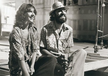 Canadian singer and author Ann Mortifee with Bill Millerd, the Vancouver Arts Club Theatre’s artistic director, in 1979.