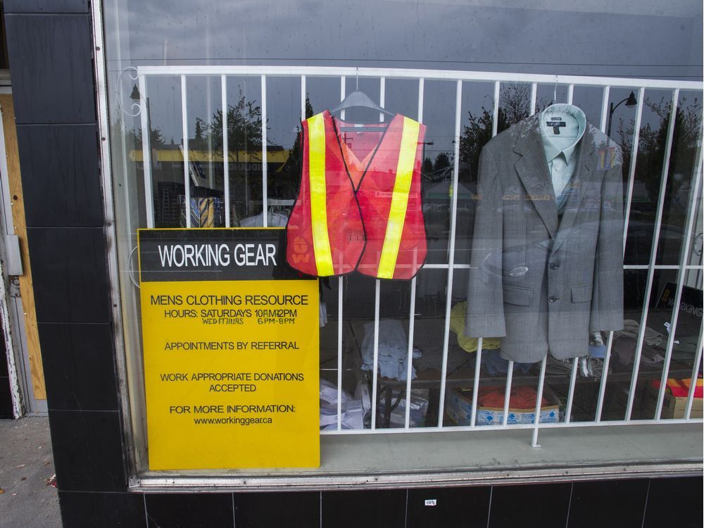 Roof collapse ruins half of supplies for Working Gear Clothing Society