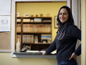 Dr. Stefanie Green in her Victoria office this week. Green, who started her career as a maternity doctor, has provided medical assistance in dying to 25 people over the past eight months, people who want to depart this life on their own terms in the face of painful and imminent death.