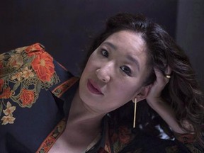 Sandra Oh is pictured in a Toronto hotel as she promotes her film &ampquot;Window Horses&ampquot; during the 2016 Toronto International Film Festival on Saturday, Sept. 10, 2016. Oh remembers growing up without seeing people like herself reflected in popular culture and wants to ensure her two mixed-race nieces don&#039;t have the same experience. THE CANADIAN PRESS/Chris Young