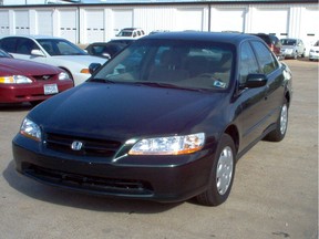 An unoccupied 1999 Honda Accord is irresistible temptation for a Vancouver car thief.