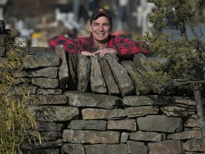 Wolf Schmitz loves building stone walls. It's a passion that started when he was a child working with his dad in Quebec.