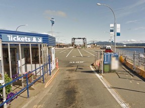 B.C. Ferries terminal at Campbell River.