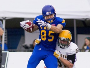 Alex Morrison in action for UBC in 2015.