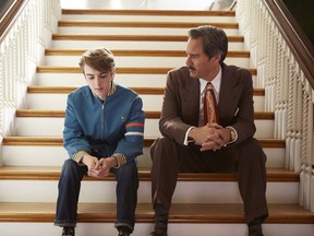 Eric McCormack’s Uncle Jasper (right) gives Ryan Grantham’s character Tommy some advice in the new film Considering Love and Other Magic, which will feature at Vancouver’s Reel 2 Real International Film Festival for Youth.