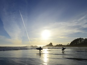 The cost of a waterfront property in Tofino, Canada's surf mecca, jumped 112 per cent over the last year.