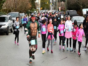 West Van Run's super-hero themed weekend, held earlier this month, seemed to be the perfect time to test out my new Ninja Turtle outfit. The wife thought the picture was hilarious until she realized it was me.