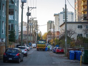 The West End features a number of rental buildings.