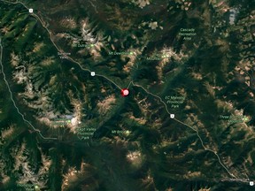 Truck driver was trapped for two days after his rig crashed down an embankment in Manning Park, in the southern B.C. Interior.