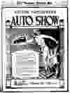 March 23, 1924. Cover page for a 14-page auto show special in the Vancouver Sun.