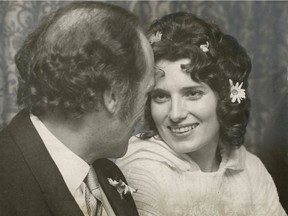 Pierre Trudeau and Margaret Sinclair shortly after they were married.