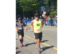 Blogger Matt Colpitts made three things a priority for a successful return to running — including diet — and so far is well on his way to a fun Vancouver Sun Run on April 23.