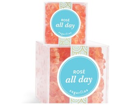 We like the sound of Rose All Day. Sugarfina rose infused gummy bears.