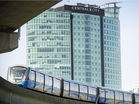 SkyTrain in Surrey.