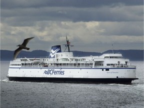 There was a three sailing wait for the Tsawwassen to Swartz Bay ferry on Friday morning.