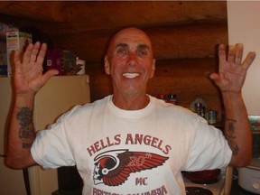 Long-time Hells Angels David Giles in undated photo