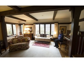 Frank Buck's granddaughter, Kary McGavin, in the living room of the house the family has owned since 1920.