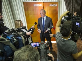 NDP Leader John Horgan didn't respond to a personal attack by Premier Christy Clark, instead seething in private, so far.