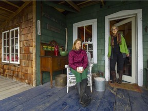 Jo Ledingham and daughter Andrea live in Belcarra Regional Park in Belcarra, B.C. and face eviction due to Metro Vancouver plans for the property.