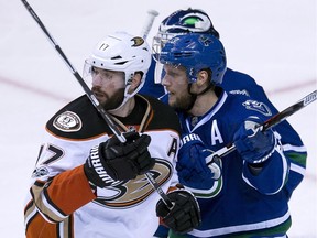 Veteran Canucks defenceman Alex Edler has been playing big minutes — and sometimes struggled — in the waning days of the season.