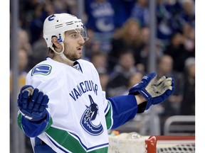 Defenceman Chris Tanev has finally been shut down for the season as he battles a knee sprain.