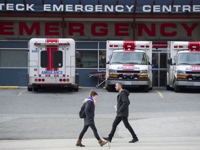 The emergency ward at St. Paul's Hospital.