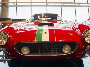 A 1960 Ferrari 250 SWB Competition on display at the Vancouver Auto Show held at Vancouver Convention Centre West, Vancouver March 28 2017.