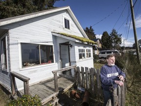 Hugh Pite at his home  in Jordan River, B.C.