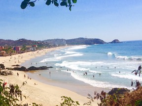 Laid back Zipolite boasts a lovely beach but the waves can be dangerous.