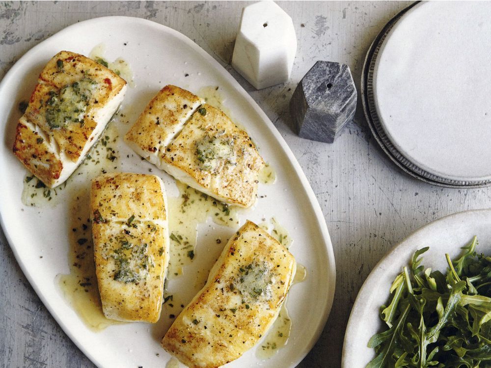 Wine Match Halibut with Lemon Butter Sauce linked to Pinot Grigio or