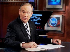 FILE - In this Jan. 18, 2007 file photo, Fox News commentator Bill O&#039;Reilly appears on the Fox News show, &ampquot;The O&#039;Reilly Factor,&ampquot; in New York. O&#039;Reilly has lost his job at Fox News Channel following reports that several women had been paid millions of dollars to keep quiet about harassment allegations. (AP Photo/Jeff Christensen, File)