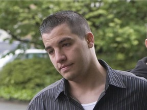 Jonathan Bacon appears in Abbotsford court in 2008.