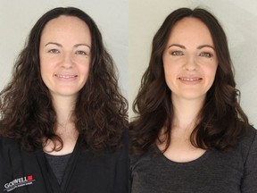 Deborah Curry is a 33-year-old family doctor. Her hair was feeling frizzy and unmanageable and needed an update.