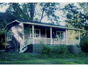 This undated photo from the Bowen Island Heritage Preservation Association website shows a cottage at Davies Orchard that is currently being used as a museum and archives.